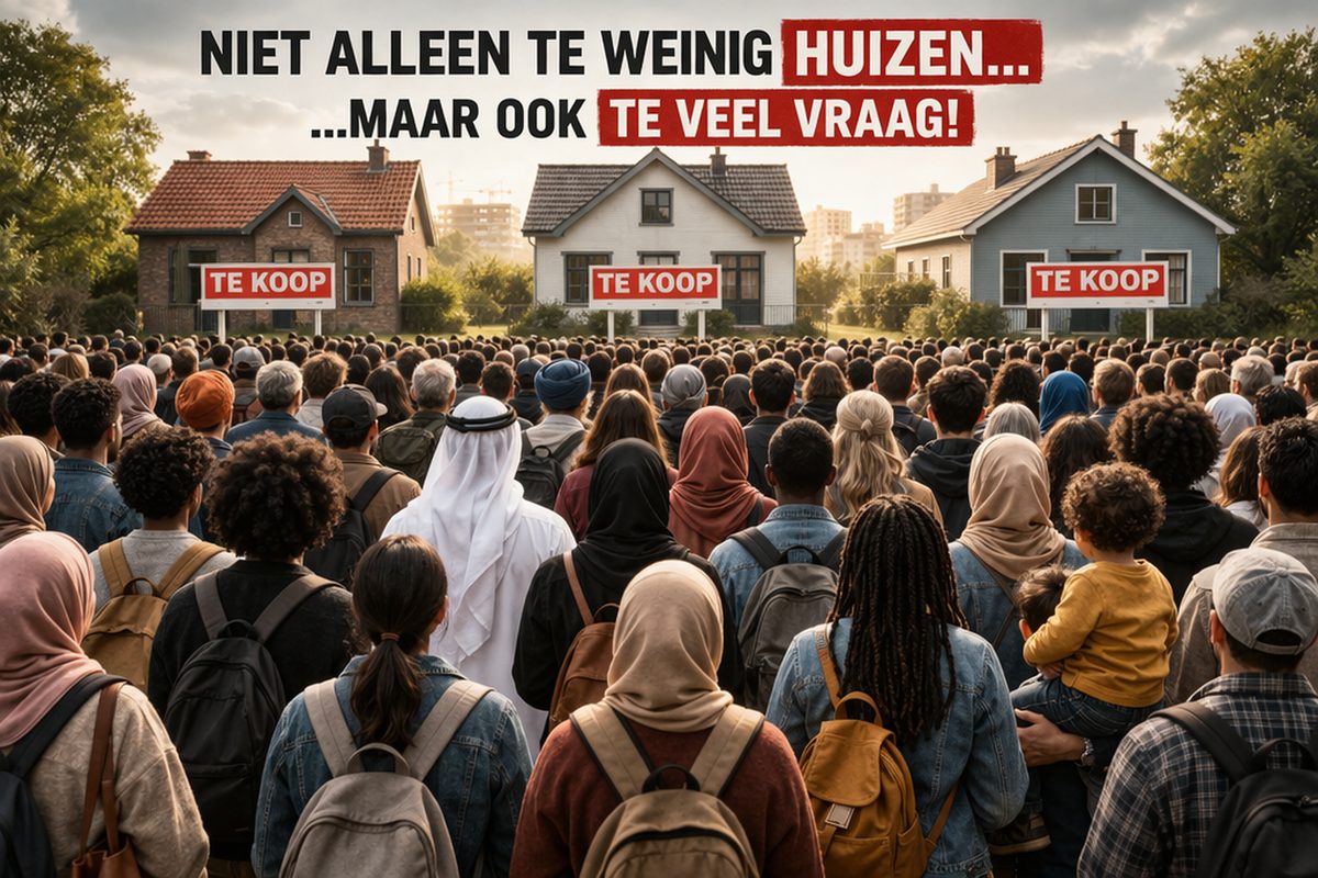 De woningcrisis is niet alleen een bouwcrisis, maar ook een bevolkingscrisis