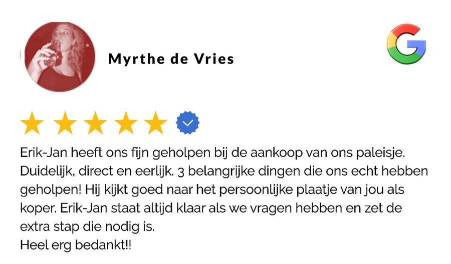Klantreview Makelaarshuis Helmond